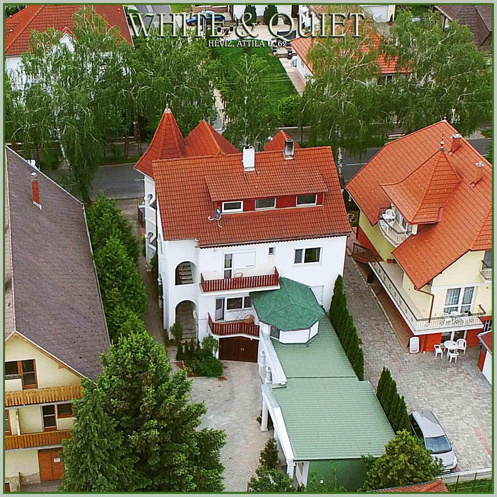 White & Quiet Apartment House Hévíz Eksteriør bilde
