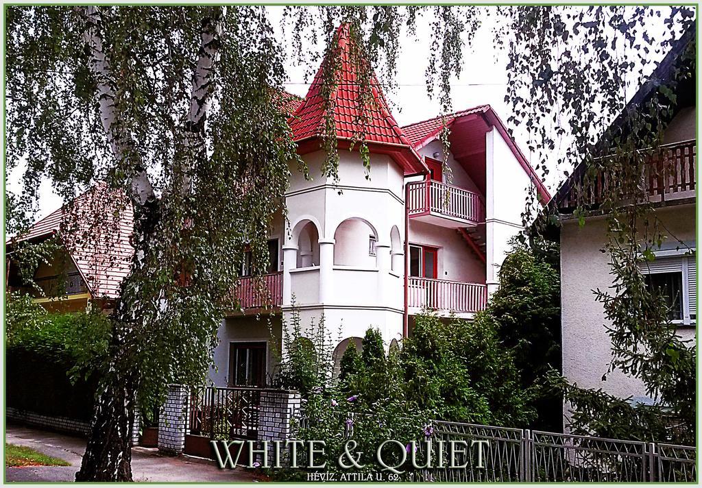 White & Quiet Apartment House Hévíz Eksteriør bilde